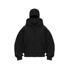 Fleece-lined Double Hooded Sweater